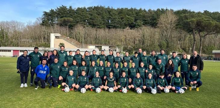 Al via a Roma lo stage Calcio+15 riservato alla categoria U15 Femminile