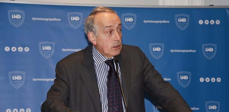Assemblea LND, Giancarlo Abete è il nuovo presidente: “Impegno, unità e andiamo avanti tutti insieme”