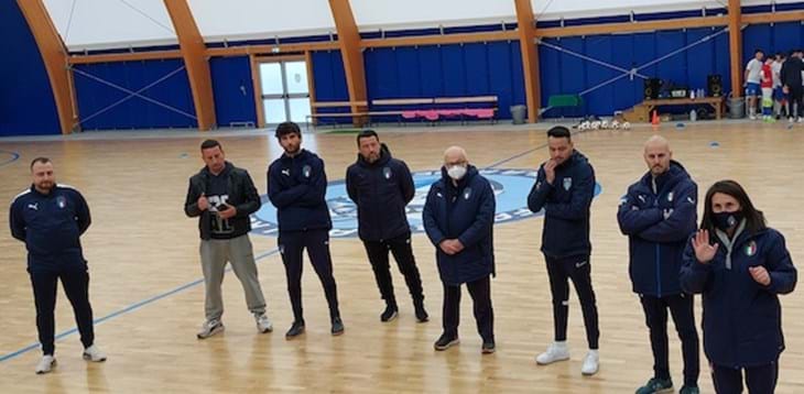 Grande interesse per l'workshop di calcio a 5 a Fabrica di Roma