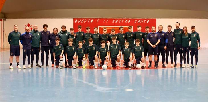 Franceschini e Franzoi rappresentano il Veneto nello stage U15 Futsal+