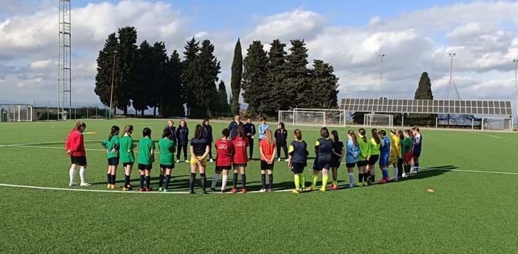 Raduno U 15 femminile per la selezione Etrusco Sabina