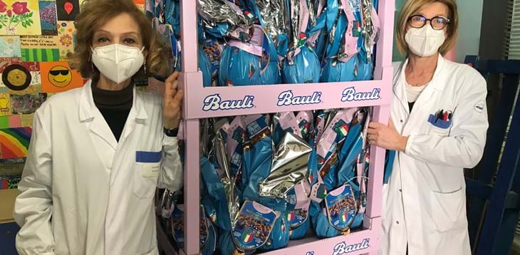La FIGC dona 850 uova di Pasqua ai pazienti dell’Ospedale Bambino Gesù e del Policlinico Umberto I