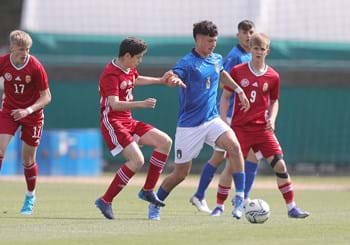 The Under-16s suffer a narrow defeat to Hungary