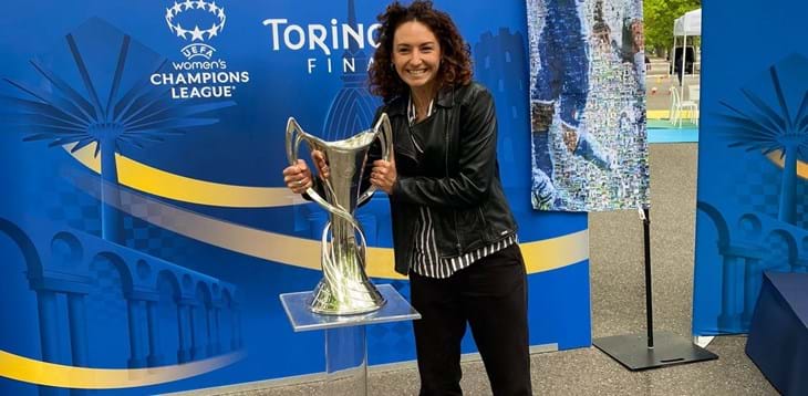 Ilaria Mauro ambassador della finale di Women's Champions League: 