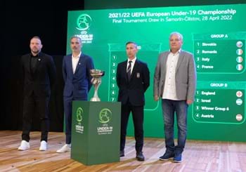 European Under-19 Championship: the Azzurrini drawn alongside France, Slovakia and Romania