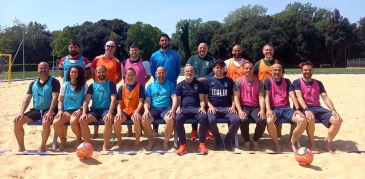 Beach soccer, ufficializzati gli allievi diplomati che hanno superato gli esami del primo corso allenatori
