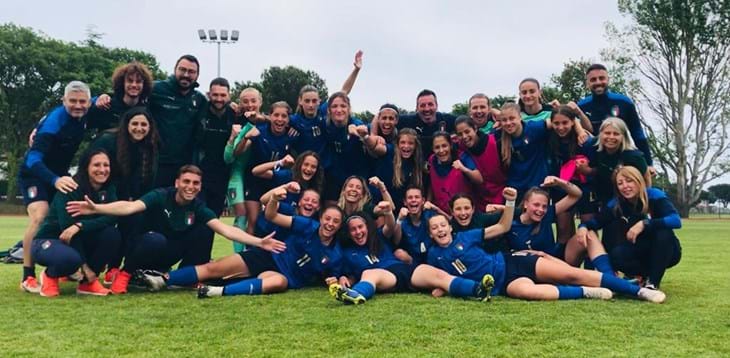 L’Italia batte anche il Belgio, successo in rimonta con le reti di Longobardi, Sciabica e Zamboni