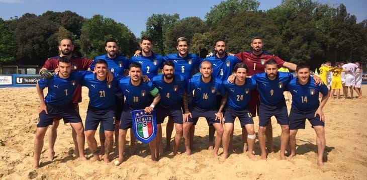 ItalBeach, a Tirrenia è una vittoria di prestigio: battuta la Svizzera per 5-4 dopo il supplementare