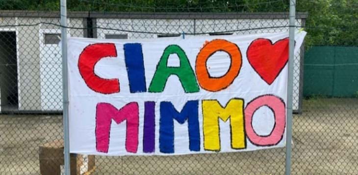 L'ultimo saluto per Mimmo dalla Juventus FS e dai campi della DCPS