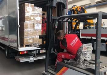 FIGC e Croce Rossa Italiana: in consegna il materiale per l’Emergenza Ucraina