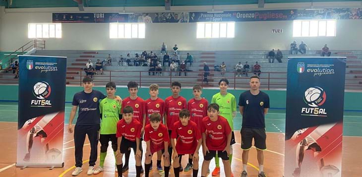 Turi, Torneo Futsal U13 Elite: ASD Itria Football Club accede alla seconda fase interregionale