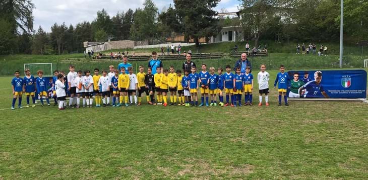 Fun Football, i baby talenti alla Ritten Arena di Collalbo