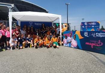 Oltre 300 bambini e bambine al Festival Pink Village Before the Match