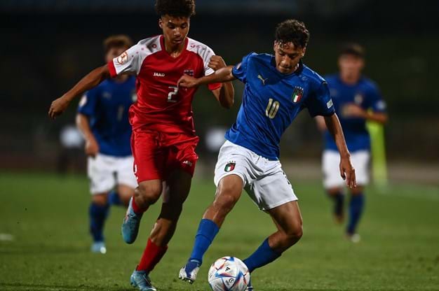 Luxembourg V Italy UEFA Under 17 Championship 2022 Group A (36)