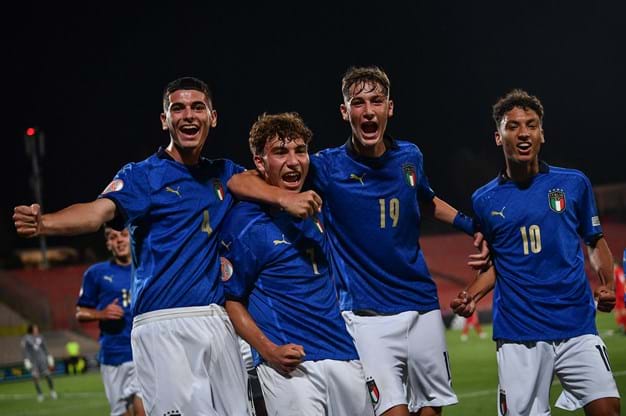 Luxembourg V Italy UEFA Under 17 Championship 2022 Group A (42)