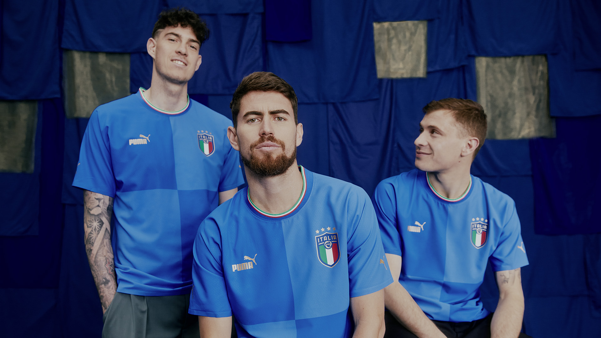 Maglia Ufficiale Italia Nazionale Federazione FIGC Neutra Calcio Azzurri 