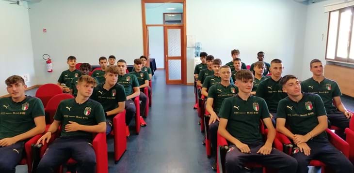 La Commissione Federale Antidoping incontra gli Azzurrini dell’Under 16