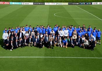 Un'intensa giornata con gli Azzurri per i partner della FIGC