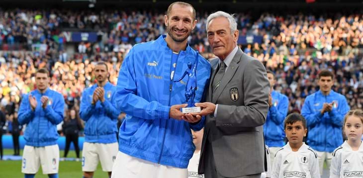 Mancini: “Loro più bravi”. Chiellini: “Mi auguro che tutta l’Italia stia vicina a questo gruppo”