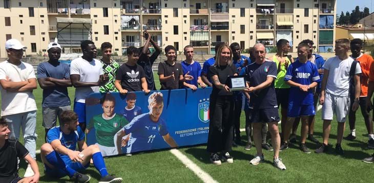 Refugee Teams 2022: fase regionale allo stadio Bozzi di Firenze.