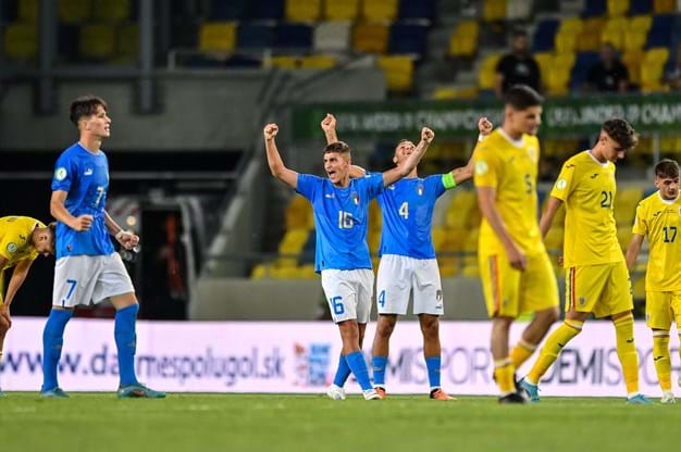 Italy V Romania UEFA European Under 19 Championship 2022 Group A (72)