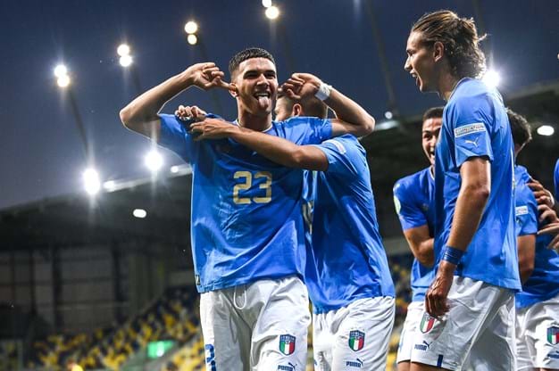 Italy V Romania UEFA European Under 19 Championship 2022 Group A (75)