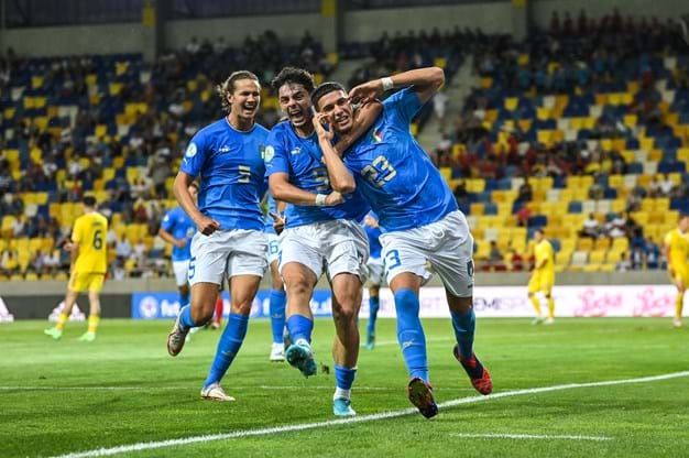 Italy V Romania UEFA European Under 19 Championship 2022 Group A (76)