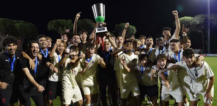 U 15 A e B: Milan campione, sconfitta la Fiorentina di misura