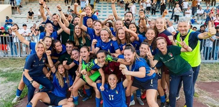 L’Italia supera 4-3 il Cile e chiude al 2° posto il ‘Female Football Tournament’