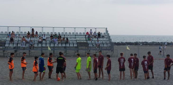 Totti SS vince il torneo di beach soccer under 15 di Fumicino