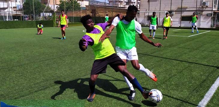 Rete Refugee Teams: anche due ragazzi della comunità Sai di Scicli impegnati al campus del Valencia CF