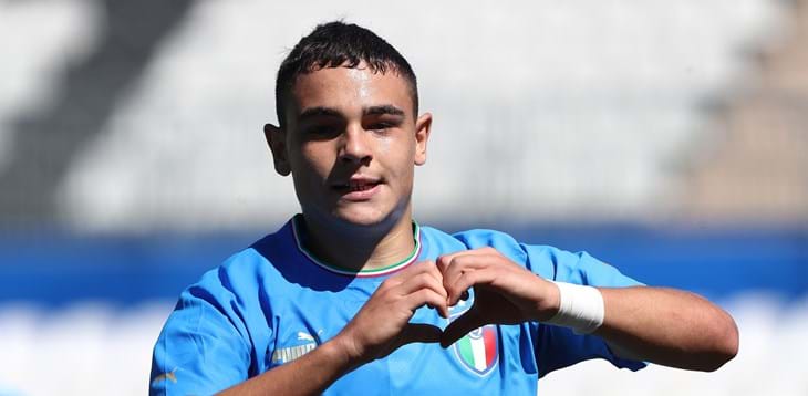 Italy U17s beat their Swiss counterparts 4-0