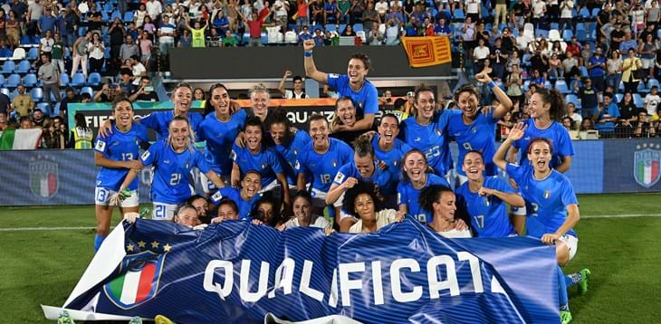 World Cup joy: Italy beat Romania to qualify for the tournament in Australia and New Zealand. Bertolini: “We've made history”