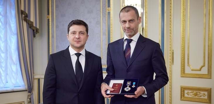 Lettera del presidente ucraino Zelensky a Ceferin: