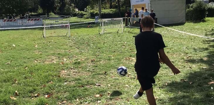 Sport Village: tre giorni di divertimento per provare a giocare al calcio.