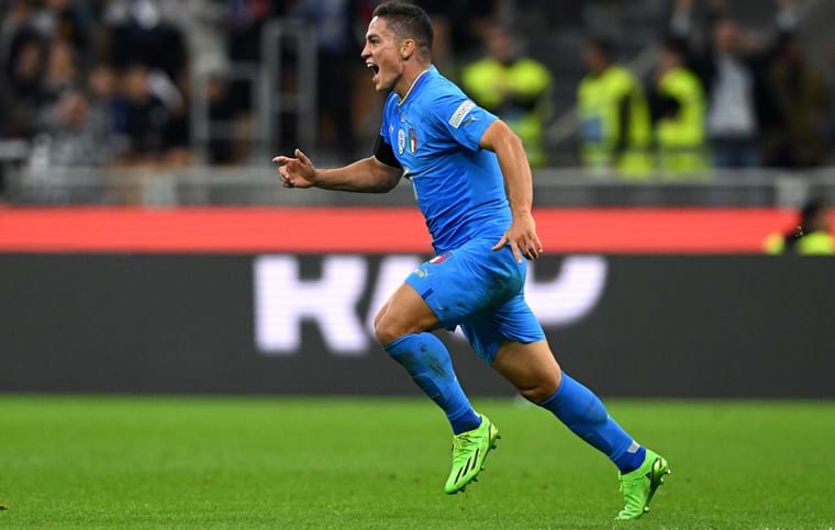 Giacomo Raspadori è il Migliore Azzurro di Italia-Inghilterra secondo i tifosi