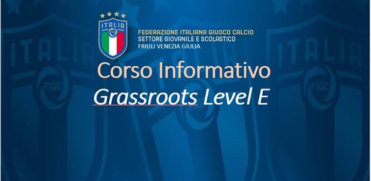 Corso Grassroots Livello E per Istruttori - ammessi