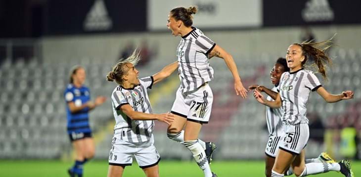 Gunnarsdottir e Cantore show, Køge battuto 2-0. La Juventus si qualifica alla fase a gironi