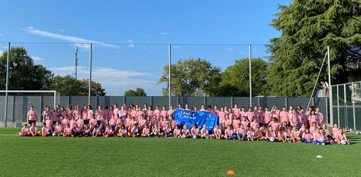 Giovani calciatrici in campo ai Play Days di Fagagna