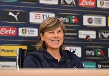 First day's training in preparation for the big match with Brazil. Bertolini: “Bravery and enthusiasm, we start from here”