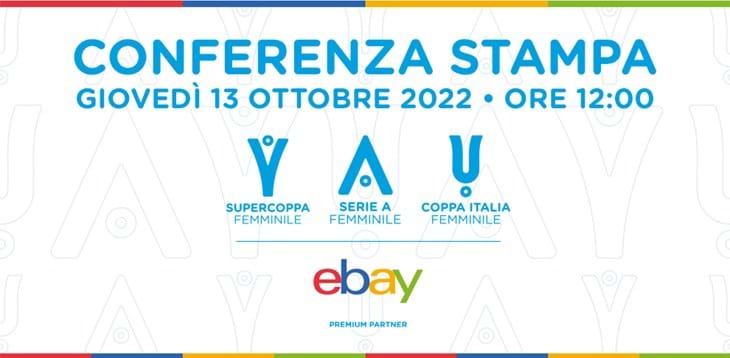 Divisione Calcio Femminile-eBay: domani a Roma la conferenza stampa di presentazione della partnership