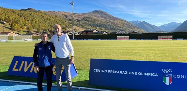 Nicolato, Sbardella e Donatelli alla presentazione del nuovo Centro di Preparazione Olimpica di Livigno