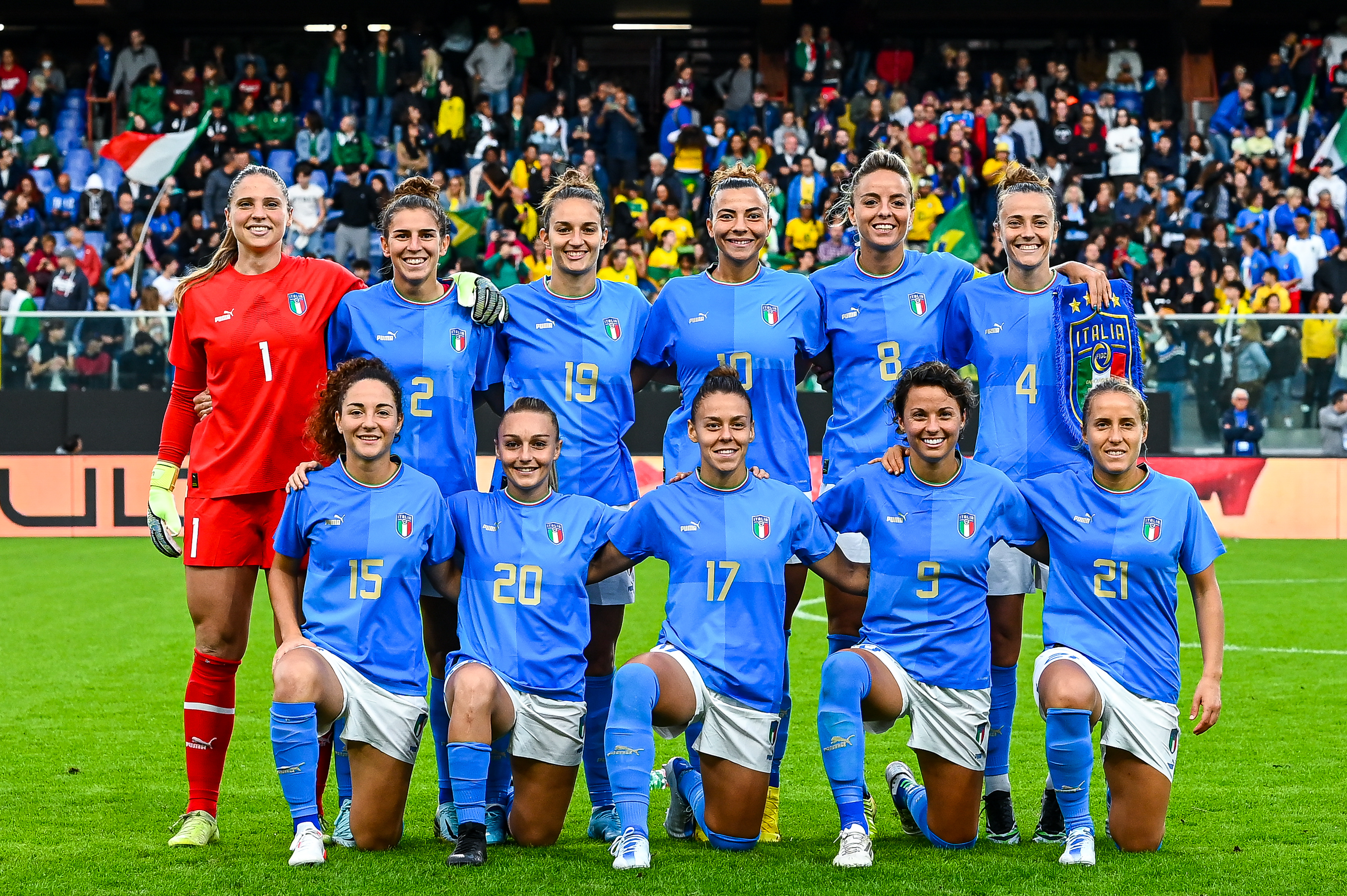 Highlights Femminile ItaliaBrasile 01 FIGC