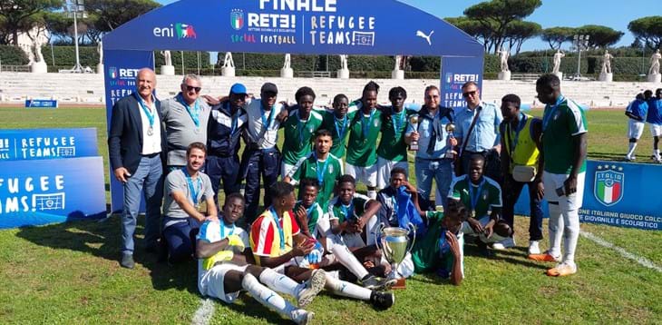 Refugee Teams, il centro Sai di Partinico è campione d'Italia