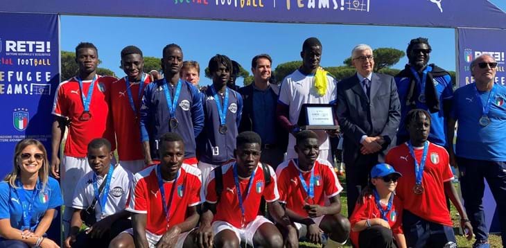 Progetto Rete 2022, Refugee Teams: la squadra di Carmiano si aggiudica il terzo posto nella finale nazionale