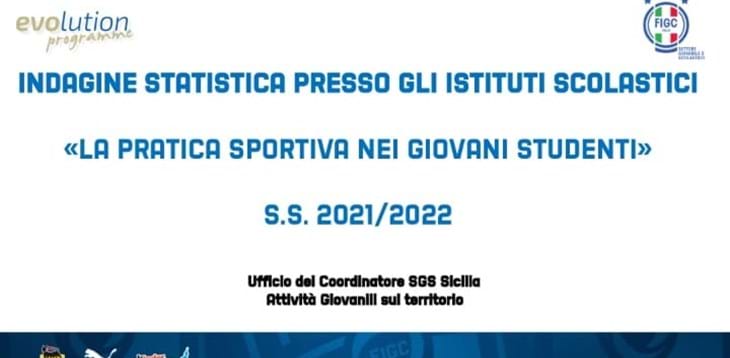 INDAGINE STATISTICA SU “LA PRATICA SPORTIVA NEI GIOVANI STUDENTI”
