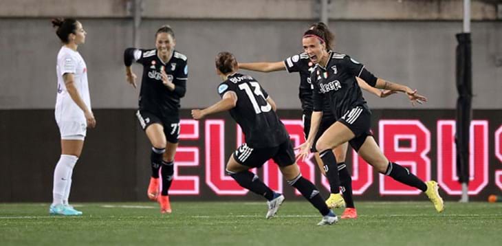 La Juventus parte bene: 2-0 allo Zurigo, decidono i gol di Cernoia e Bonansea. Stasera tocca alla Roma