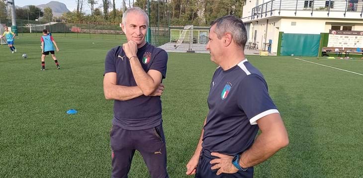A ruota libera con il Responsabile Tecnico del CFT di Egna, Massimo Mapelli