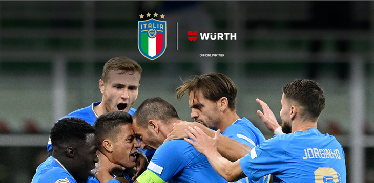 Würth Italia è partner ufficiale delle Nazionali italiane di calcio