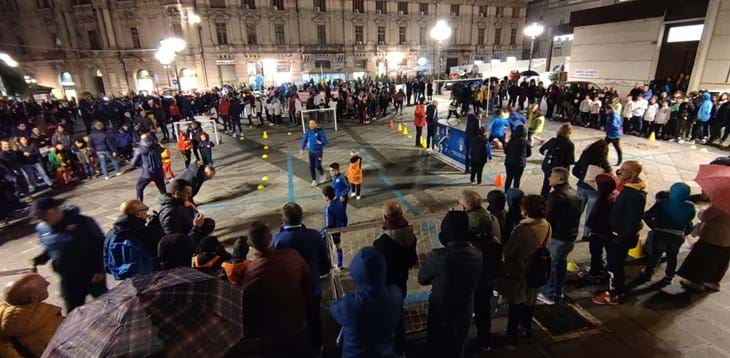 Sport in piazza a Catanzaro, presente anche il Settore giovanile e scolastico con il
